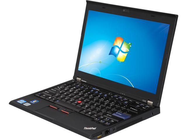 ThinkPad Laptop Intel Core i5 2nd Gen 2520M (2.50GHz) 4GB Memory 320GB HDD  Intel HD Graphics 3000 12.1