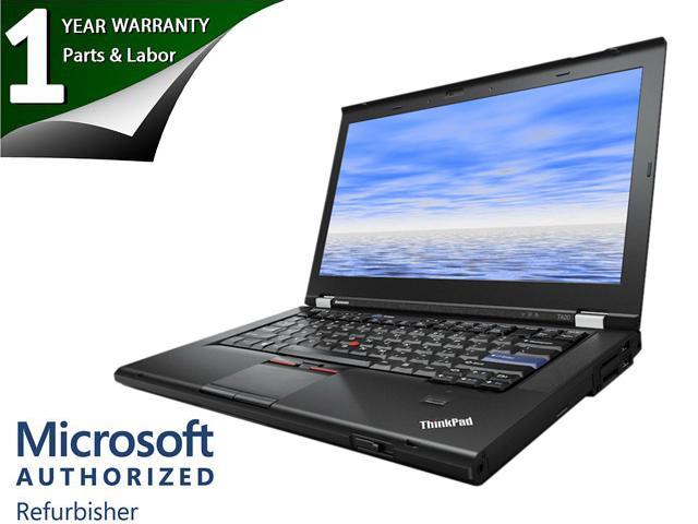 ThinkPad Laptop with Docking Station T Series Intel Core i5-2520M 8GB Memory 256 GB SSD Intel HD Graphics 3000 Windows 7 Professional T420
