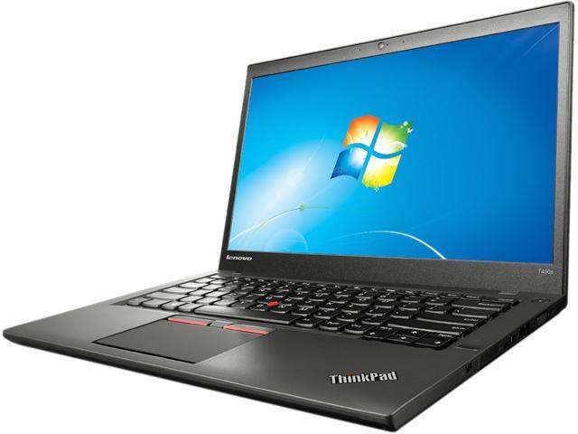ThinkPad Bilingual Laptop T Series T450 (20BV000BCA) Intel Core i5 4300U (1.90 GHz) 4 GB Memory 500 GB HDD Intel HD Graphics 4400 14.0" Windows 7 Pro 64-Bit downgrade rights in Windows 8.1 Pro 64-Bit