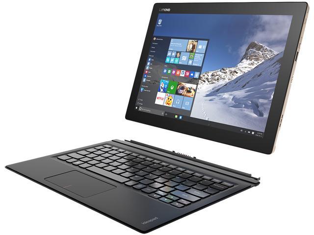 Lenovo IdeaPad Miix 700 80QL000CUS Tablet Intel Core M7 6Y75 (1.20 GHz) 8 GB LPDDR3 Memory 256 GB SSD Intel HD Graphics 515 12.0" IPS 2160 x 1440 Touchscreen 5 MP Webcam Windows 10 Pro 64-Bit