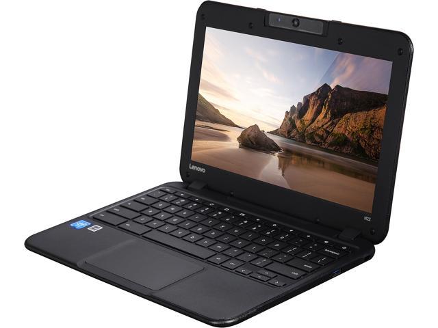 Lenovo N22 (80SF0001US) Chromebook Intel Celeron N3050 (1.60 GHz) 4 GB Memory 16 GB eMMC 11.6" Chrome OS