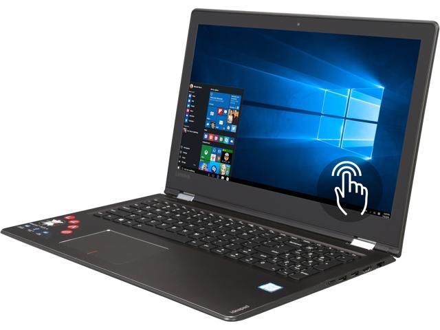Lenovo Flex 4 1570 80SB0003US Intel Core i7 6th Gen 6500U (2.50 GHz) 8 GB Memory 1 TB HDD 15.6" Touchscreen 1920 x 1080 2-in-1 Laptop Windows 10 Home 64-Bit