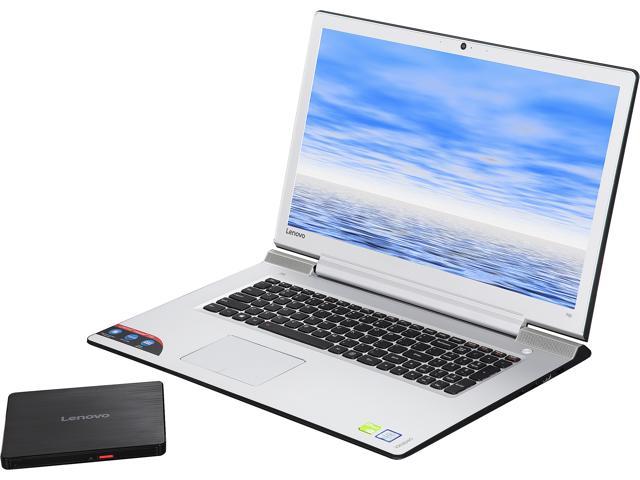 Lenovo Laptop IdeaPad 700 Intel Core i5-6300HQ 12 GB DDR4 Memory 1TB HDD 128 GB SSD NVIDIA GeForce GT 940MX 17.3" Windows 10 Home 64-Bit 80RV002TUS