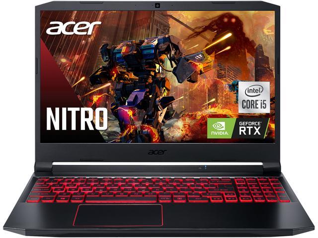 Acer Nitro 5 - 15.6" 144 Hz IPS - Intel Core i5 10th Gen 10300H (2.50GHz) - NVIDIA GeForce RTX 3050 Laptop GPU - 16 GB DDR4 - 512 GB PCIe SSD - Windows 10 Home 64-bit - Gaming Laptop (AN515-55-56AP )