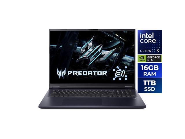 Acer Predator Helios Neo 18 AI - 18" WQXGA 240 Hz - Intel Core Ultra 9 275HX - GeForce RTX 5070 Ti Laptop GPU - 16GB DDR5 Memory - 1TB PCIe SSD - Windows 11 Home  (NH.QVLAA.001 )