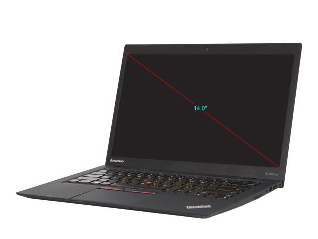 Refurbished: Lenovo ThinkPad X1 Carbon Laptop Intel Core i5 6th
