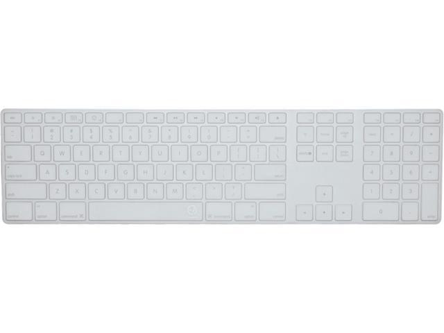EZQuest Invisible Ice Keyboard Cover for Apple Wired Keyboard with Numeric Keyboard US/ISO Model X22309