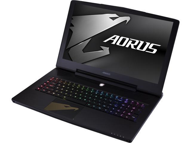 Aorus X7 DT v8-CL4D 17.3" FHD 144 Hz IPS G-SYNC GTX 1080 8 GB VRAM i7-8850H 16 GB (8 GB x 2) Memory 512 GB NVMe PCIe SSD 1 TB HDD Windows10 64-Bit Gaming Laptop