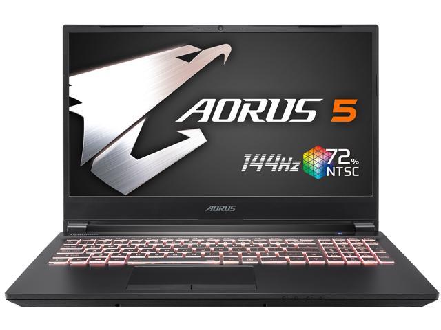 Aorus - 15.6" 144 Hz IPS - Intel Core i7-10750H - GeForce GTX 1660 Ti - 16 GB DDR4 - 512 GB PCIe SSD - Windows 10 Home 64-bit - Gaming Laptop (5 SB-7US1130SH )