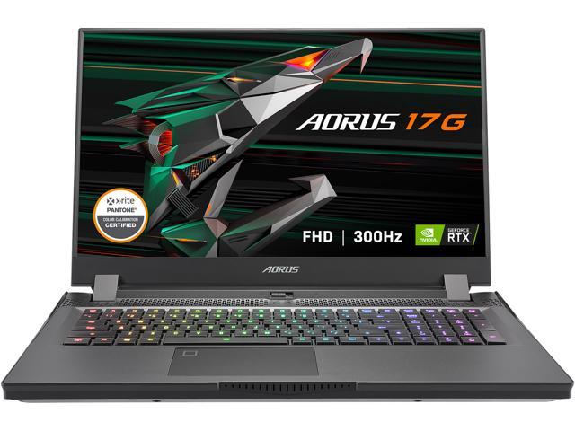 GIGABYTE AORUS 17G XC - 17.3" FHD IPS Anti-Glare 300Hz - Intel Core i7-10870H - NVIDIA GeForce RTX 3070 Laptop GPU 8GB GDDR6 - 32GB Memory - 512GB SSD - Win10 Home - Gaming Laptop (AORUS 17G XC-8US6430SH)