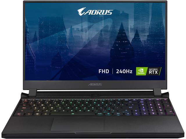Aorus - 15.6" 240 Hz IPS - Intel Core i7-11800H - GeForce RTX 3070 Laptop GPU - 16 GB DDR4 - 1 TB Gen4 SSD - Windows 11 Home 64-bit - Gaming Laptop (15P XD-73US224SO )