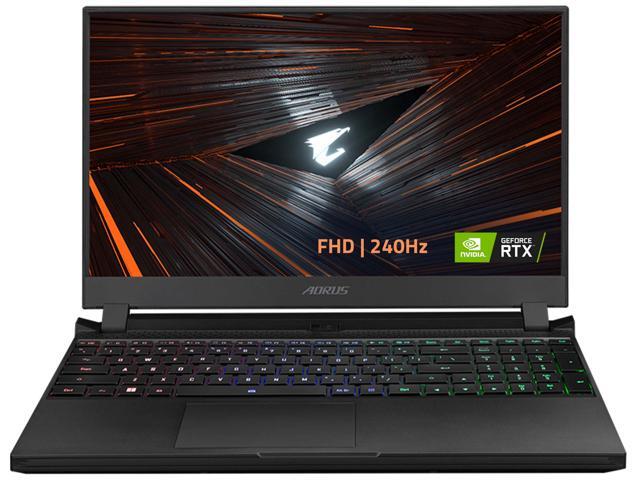 GIGABYTE AORUS 5 KE4 - 15.6" Thin Bezel FHD 1920x1080 IPS-level Display - Intel Core i7-12700H - NVIDIA GeForce RTX 3060 Laptop GPU 6GB GDDR6 - 16GB DDR4 RAM - 1TB SSD - Win11 Home - Gaming Laptop (AORUS 5 KE4-72US314SH)