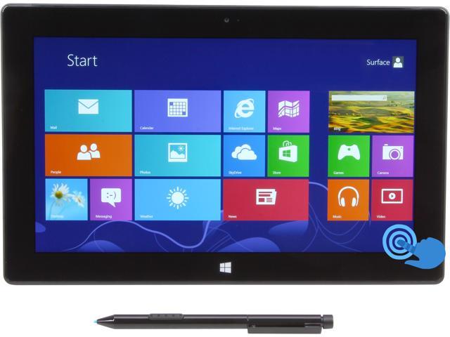 Microsoft Surface Pro Intel Core i5 3317U (1.70GHz) 4GB Memory 10.6" 1920 x 1080 Tablet Windows 8 Pro Dark Titanium