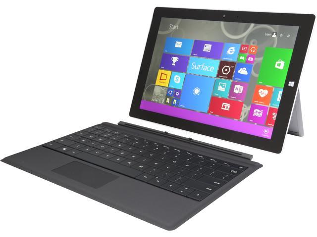 Open Box: Microsoft Surface 3 Bundle NS3-00001 Intel Atom x7-Z8700 (1. ...