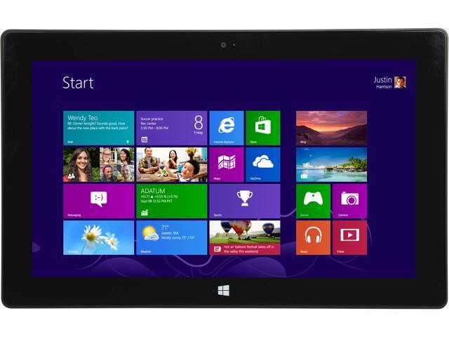 Refurbished Microsoft Surface Rt 32 Gb Flash Storage 10 6 Tablet Grade B Newegg Com