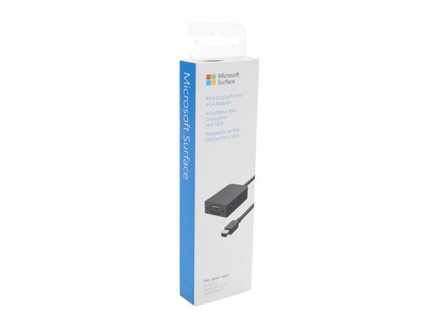 Microsoft F7U-00025 Mini DisplayPort to VGA Adapter Black Newegg.com