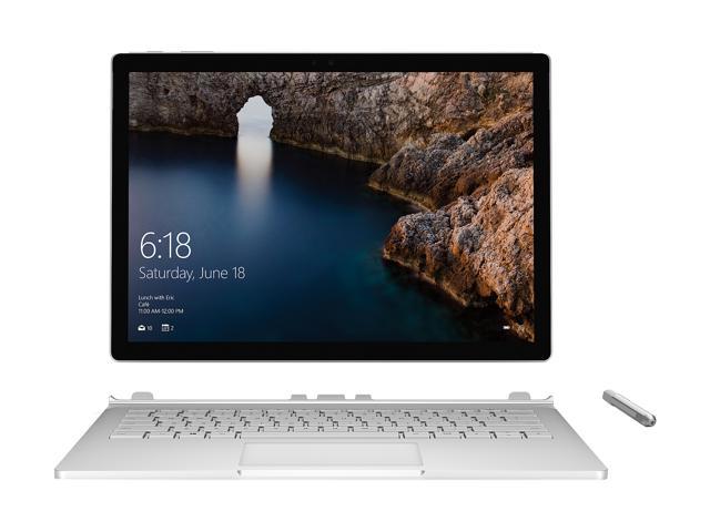 Microsoft Surface Book Intel Core i5 6th Gen 6300U (2.40GHz) 8GB Memory 128  GB SSD Intel HD Graphics 520 13.5