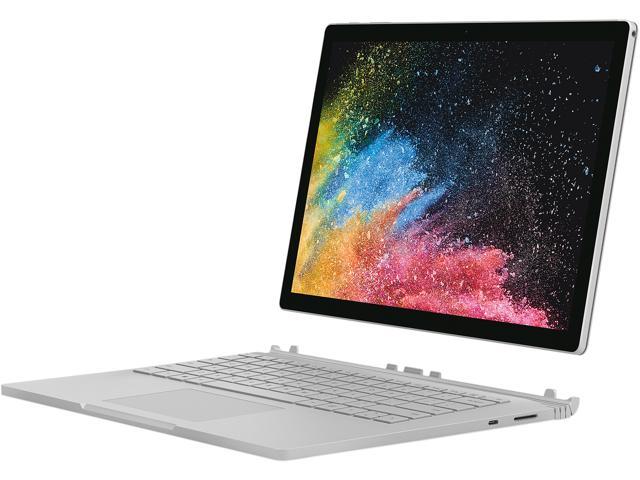 Microsoft Surface Book 2 HN4-00001 Intel Core i7 8th Gen 8650U (1.90 GHz) 8 GB Memory 256 GB PCIe SSD NVIDIA GeForce GTX 1050 13.5" Touchscreen 3000 x 2000 Detachable 2-in-1 Laptop Windows 10 Pro 64-B