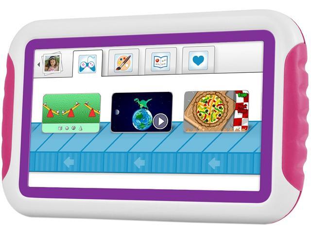 Ematic FTABMP2 512MB Memory 4.3" Tablet Android 4.0 (Ice Cream Sandwich) Pink / Purple