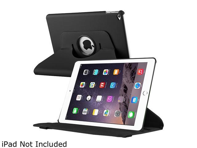 Insten 360-degree Swivel Leather Case for Apple iPad Air 2, Black 2040614 - OEM