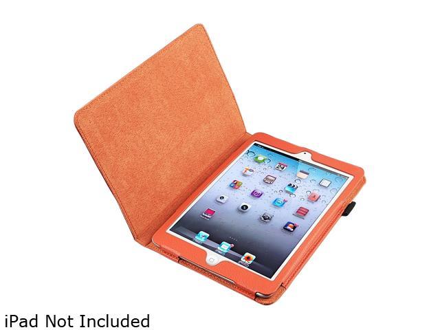 Insten Orange Leather Case Compatible With Ipad Miniipad Mini With Retina Display Model 1901665 8441