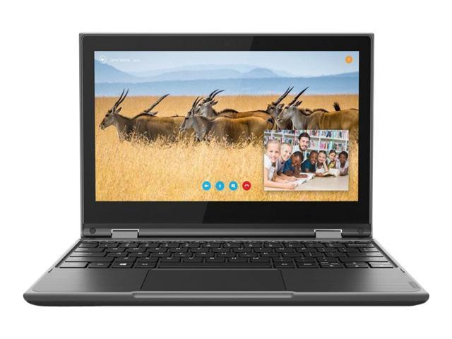 Lenovo 300e 2nd Gen 81m9 Flip Design Intel Celeron N4120 11