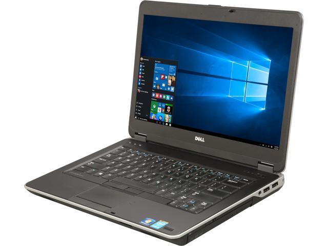 DELL B Grade Laptop Latitude Intel Core i5-4200M 8GB Memory 320GB HDD 14.0" Windows 10 Pro 64-bit E6440