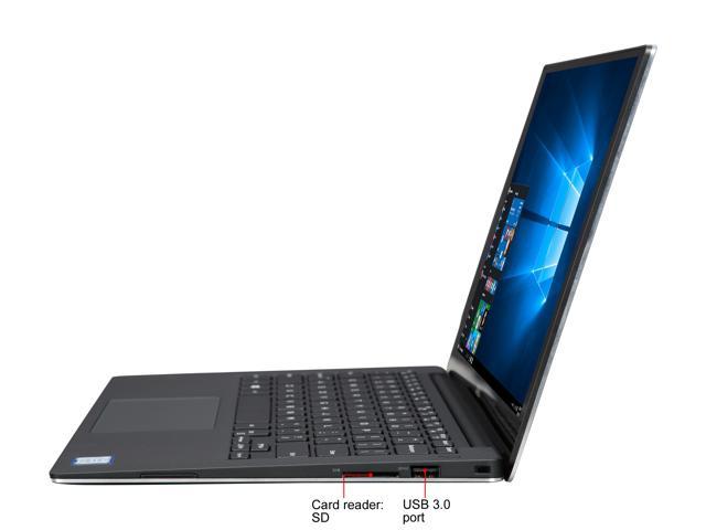 DELL Laptop XPS 13 Intel Core i7-7560U 16GB Memory 512 GB PCIe SSD ...