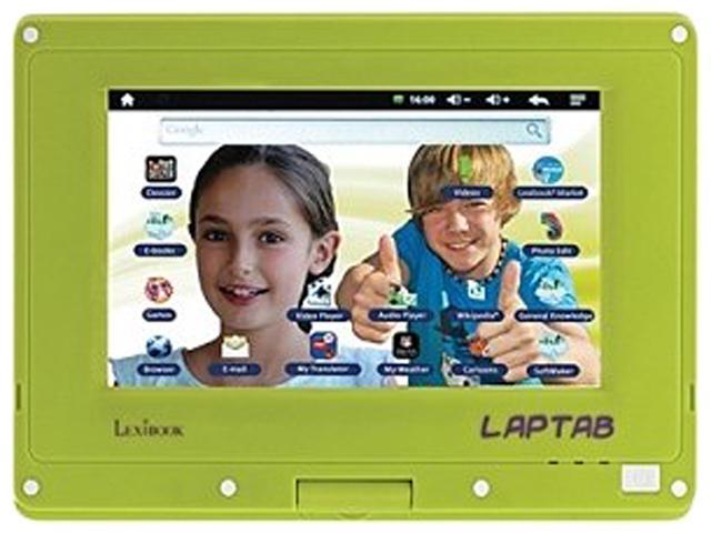 Lexibook MFC140EN 4GB Flash Storage 7.0" 800 x 480 Tablet Android 4.0 (Ice Cream Sandwich) Green