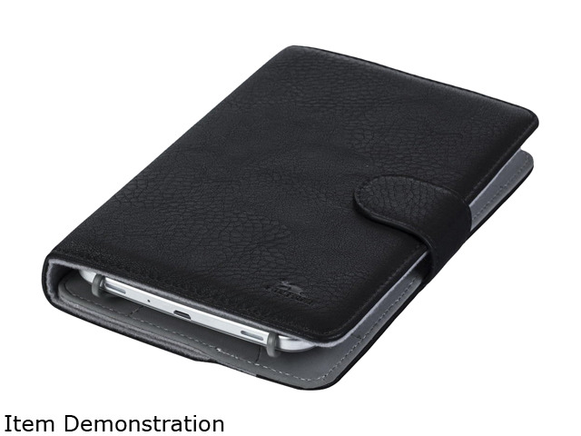 Rivacase Black 7inch nonslip PU leather Tablet Case Model 3012 black ...