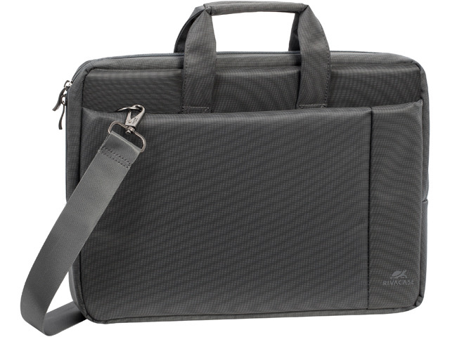 Rivacase Gray 15.6 inch Laptop Bag Model 8231 Grey - Newegg.com