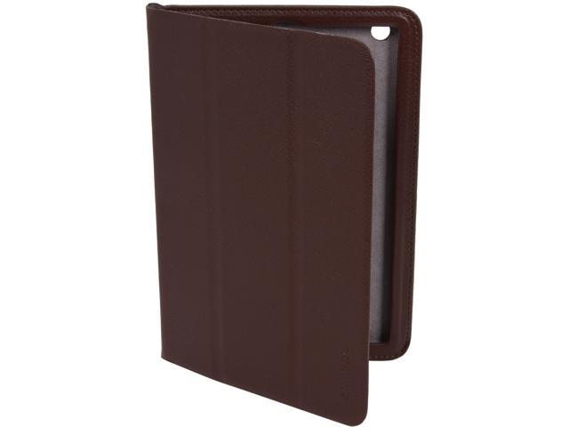 Cirago Brown iPad Mini Case v1 Slim-Fit 3-fold, (Genuine Leather) - fits iPad Mini v1 Model IPC3151 - BROWN