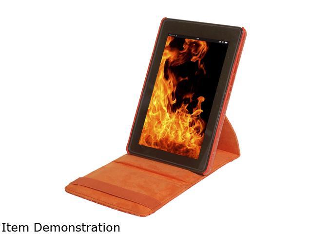 Digital Treasures Props Pivot Carrying Case (Folio) for Tablet PC - Tangerine Tango