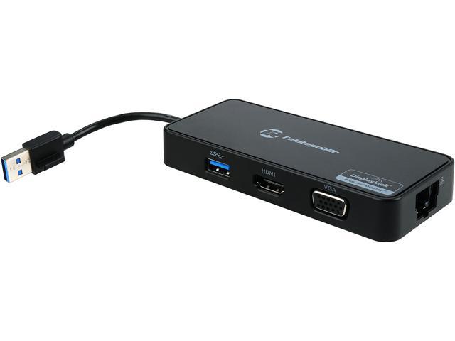 Tek Republic Tud 300 Usb 30 Dual Display Docking Station 6612