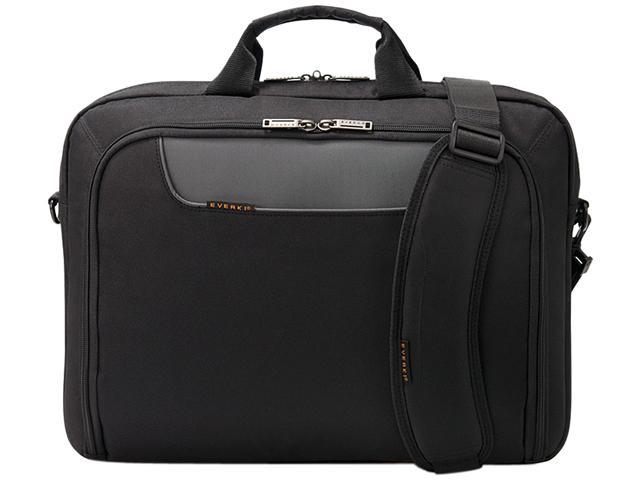 Everki Black 17.3" Advance Laptop Bag / Briefcase Model EKB407NCH17