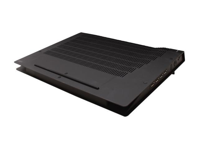 NZXT Black Aluminum Notebook Cooler with 16