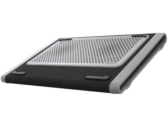 Targus Dual Fan Chill Mat for Laptop up to 15.6 Inches, Gray/Black (AWE79US)