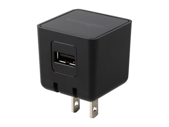 Kensington K39572AM AbsolutePower 2.1A Duo USB Wall Charger with PowerWhiz for Tablets and Smartphones