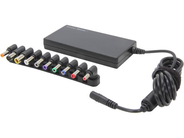 Cooler Master SNA 90 - Slim Universal Laptop Charger with 10 Adapter Tips