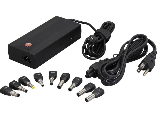 thumbnail image 2 of Logik LNP90W24 Universal Laptop Power Adapter - 90W, 19V, 4.7A With Tips For HP, Dell, Lenovo (Used) 2 of 5