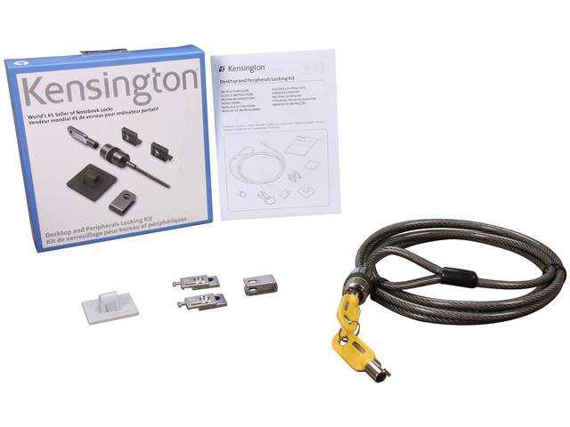 Kensington Desktop and Peripherals Locking Kit K64615US - Newegg.com