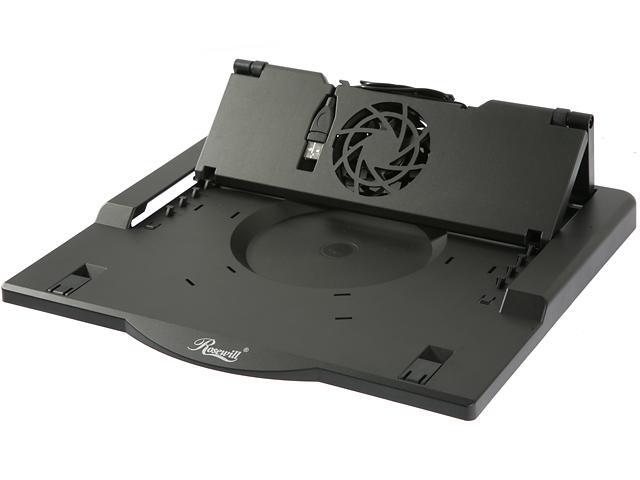 Rosewill 12"-15.4" Notebook Cooler with 360-degree Swivel Base RNA-5000