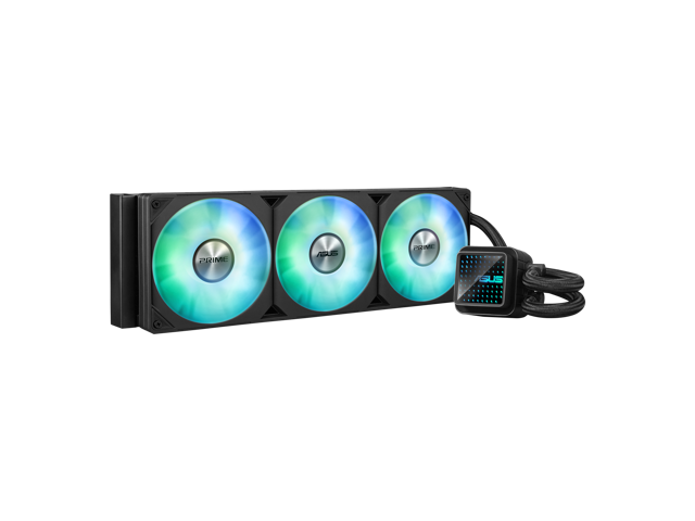 ASUS Prime LC 360 ARGB all-in-one AIO CPU liquid cooler AMD: AM5 & AM4 Intel: LGA 1851, 1700, 1200, 115x