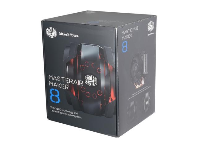 Cooler Master MasterAir Maker 8 High-end CPU Air Cooler, 3D Cooler Master MasterAir Maker 8 High-end CPU Air Cooler, 3D