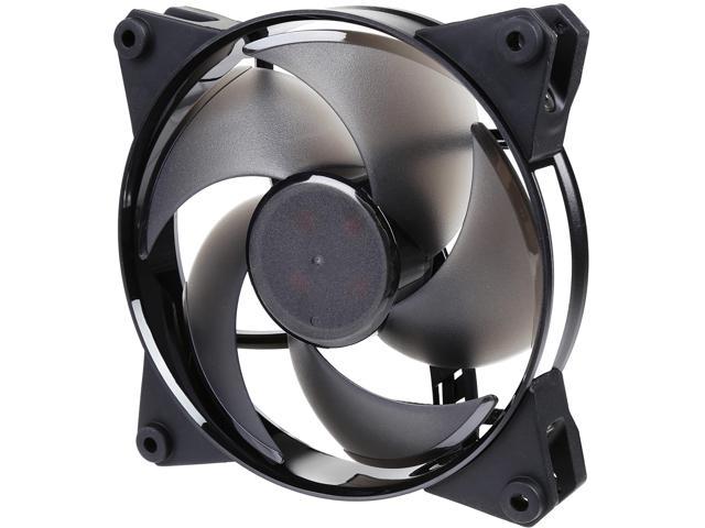 Cooler Master MasterFan Pro 120 Air Pressure with Helicopter Inspired Fan Blade, Speed Profiles, Exclusive Silent Driver, Rubber Mounting Inserts, and Jam Protection