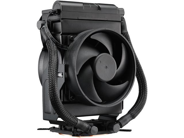 Cooler Master MasterLiquid Maker 92 AIO Hybrid CPU Cooler, Swivel Vertical or Horizontal Configurations , Dual 92mm Fan, INTEL only Support