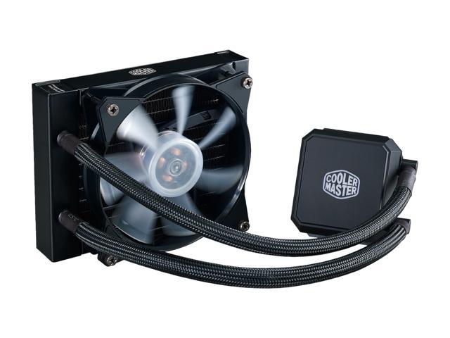 Cooler Master MasterLiquid LC120E RGB AIO CPU Liquid Cooler, Sleeved ...