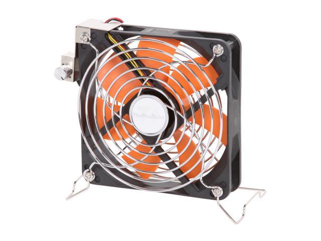 Thermaltake Mobile Fan 12 AF0007 Case Fan. USB Powered, 12CM Adjustable Speed Fan With Retractable USB Cable