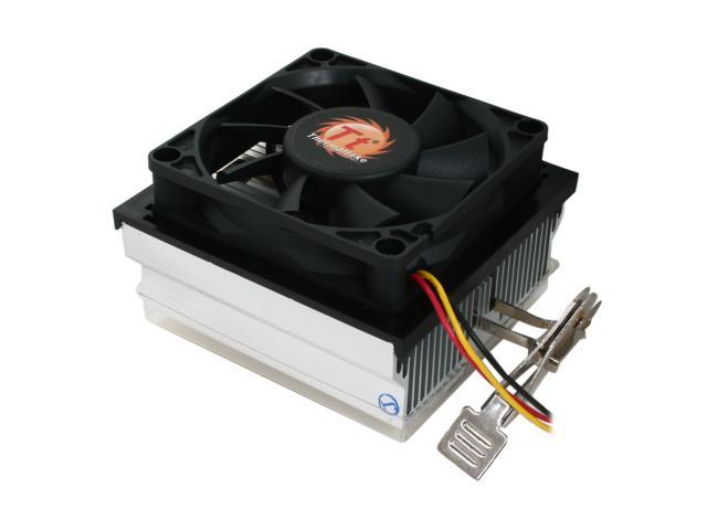 Thermaltake CL-P0503 80mm Rifle Bearing CPU Cooler for AMD 65W Series ...