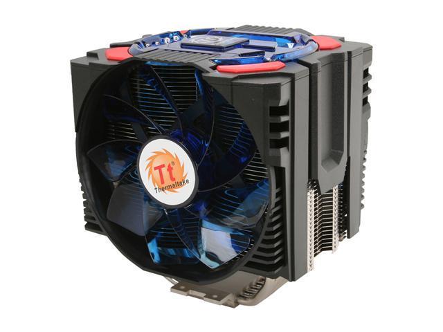 Thermaltake CLP0575 Frio OCK Universal CPU Cooler Ultimate OverClocking King Intel LGA-2011 Ready Supports up to 240W TDP Dual 130mm VR Fans
